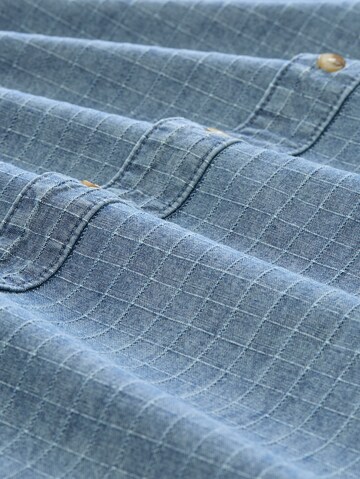 TOM TAILOR Men + Regular Fit Hemd in Blau