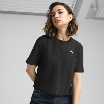 T-shirt 'Wardrobe Ess' PUMA en noir