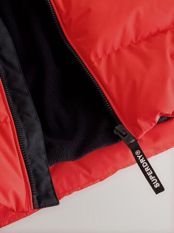 Superdry & Co Zimní bunda – červená