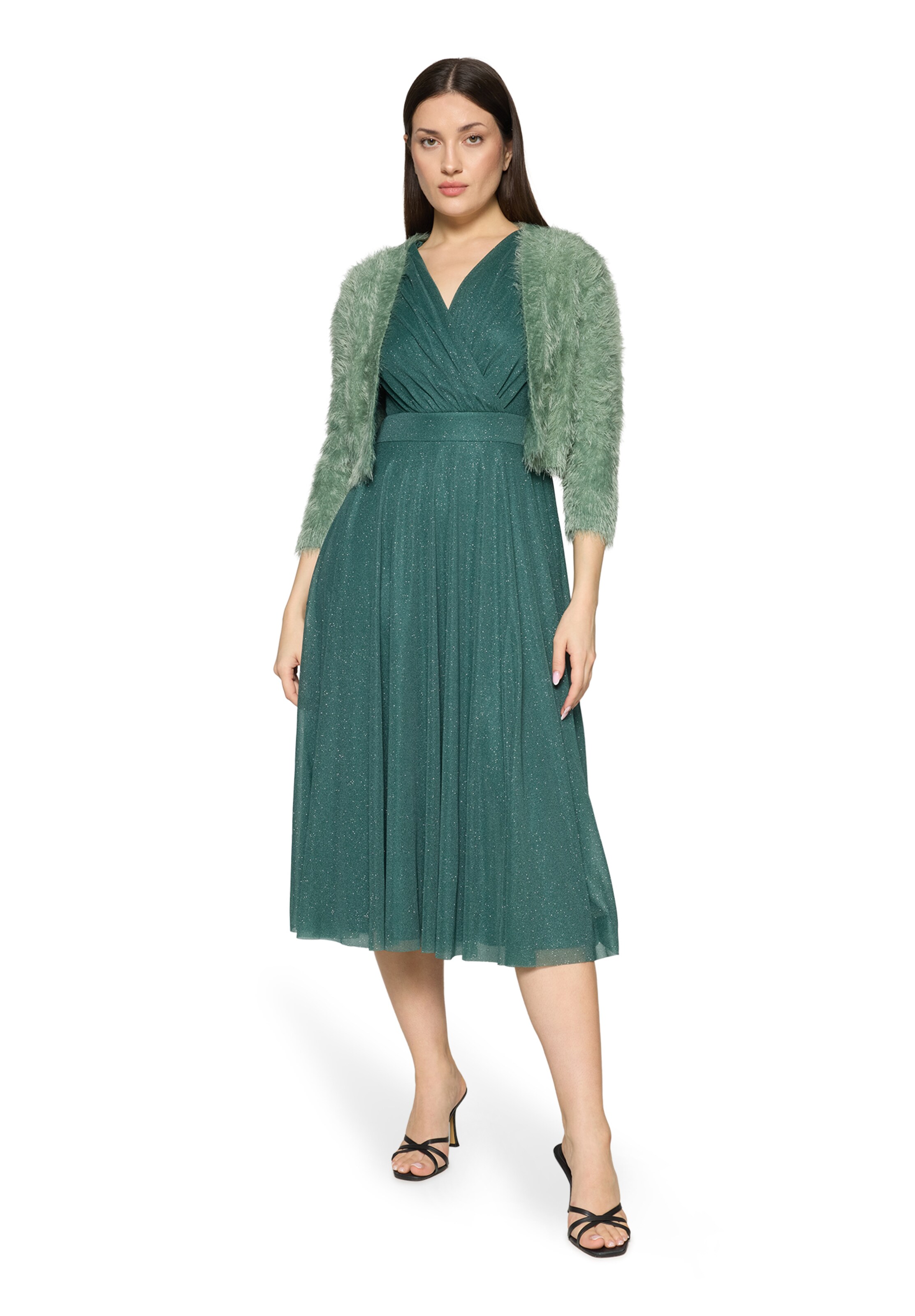 Vera Mont Strickjacke in Grün