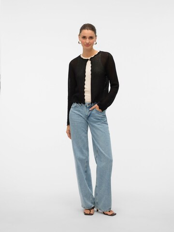 VERO MODA Strickjacke 'VMKatja' in Schwarz