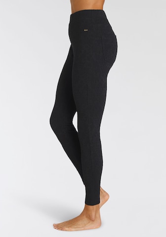 LASCANA Skinny Leggings i sort