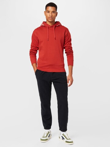 TOM TAILOR DENIMSweater majica - crvena boja