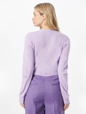 ONLY Knit Cardigan 'Sunny' in Purple