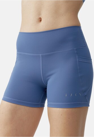 Coupe slim Pantalon de sport 'Eider' Born Living Yoga en bleu : devant