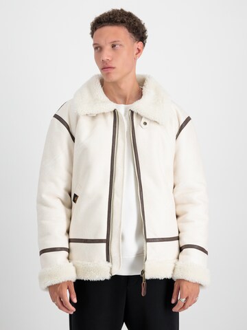 ALPHA INDUSTRIES Winter Jacket in White