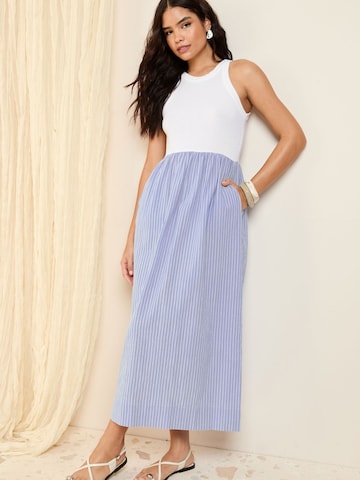 Friends Like These Summer Dress in Blue: front