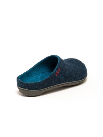 MagicFelt Slippers 'Filzpantoffel Magicfelt 736' in Green