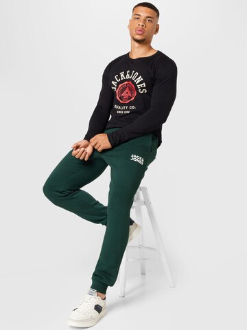 JACK & JONES قميص بلون أسود