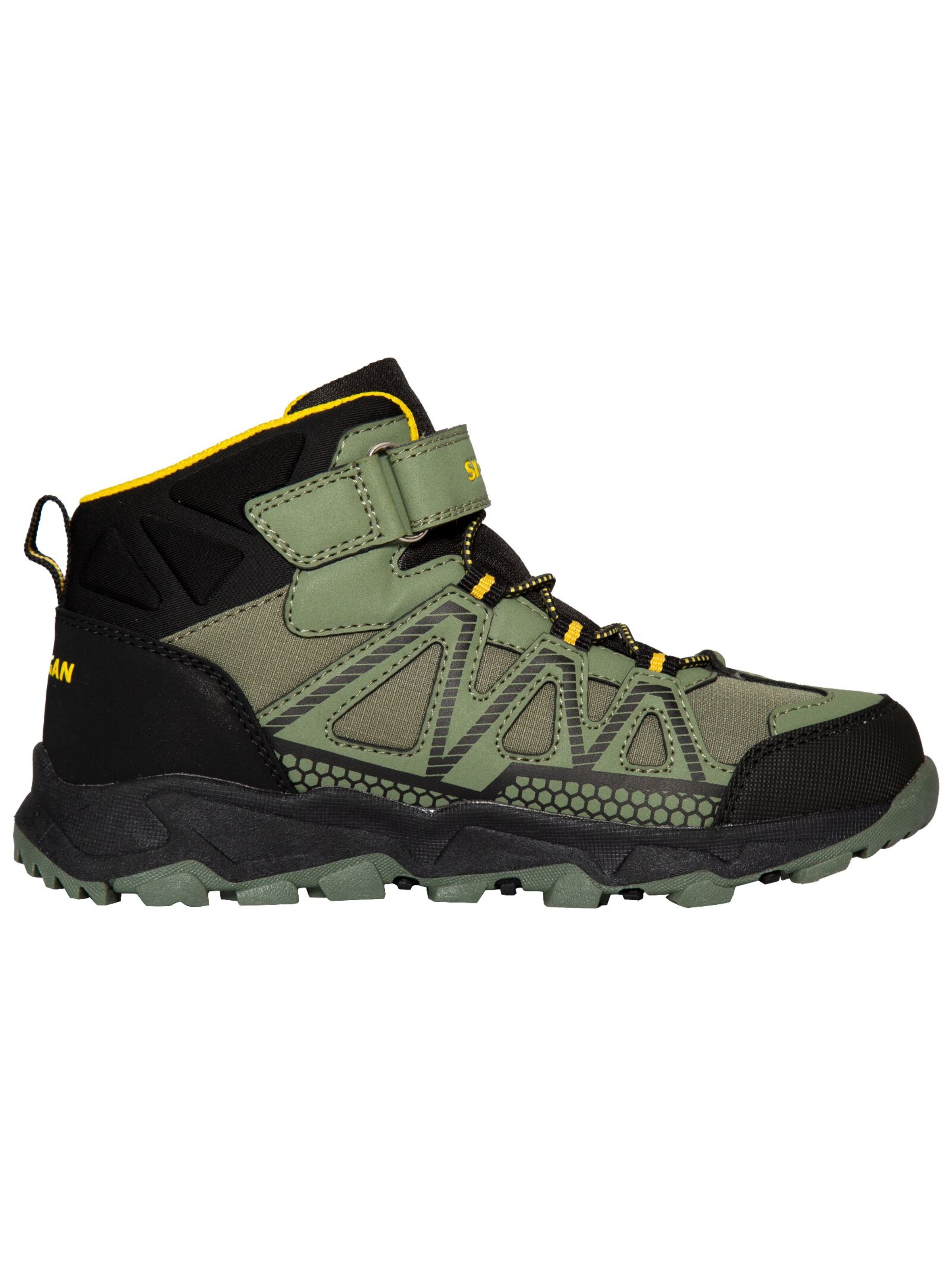 Boots da neve di SKOGAN in verde: lato