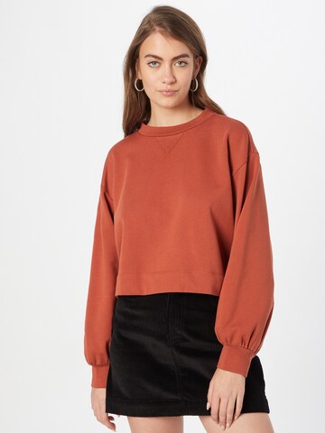 Aligne Sweatshirt 'Barushka' in Rot: predná strana