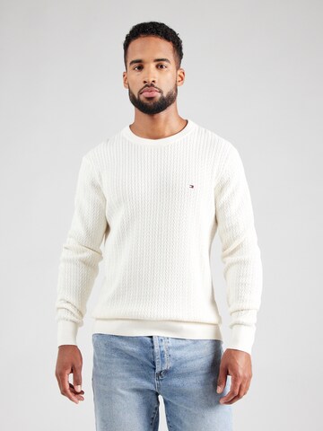 TOMMY HILFIGER Pullover i beige: forside