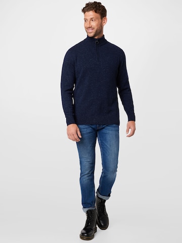 Barbour Pullover i blå