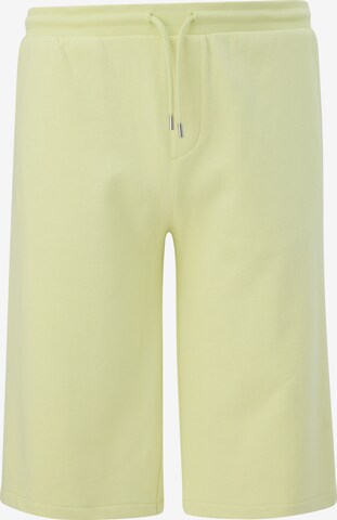 s.Oliver Men Big Sizes Loose fit Pants in Yellow: front