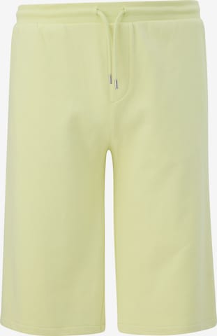 s.Oliver Men Big Sizes Pants in Yellow: front