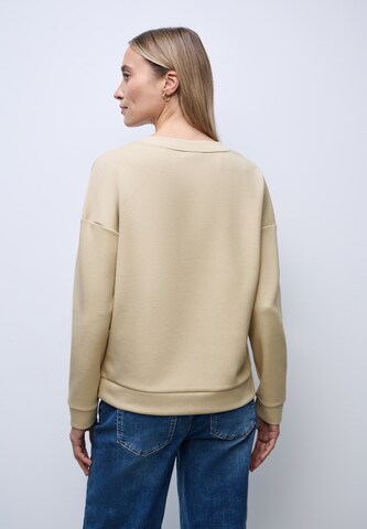 STREET ONE Sweatshirt in Beige