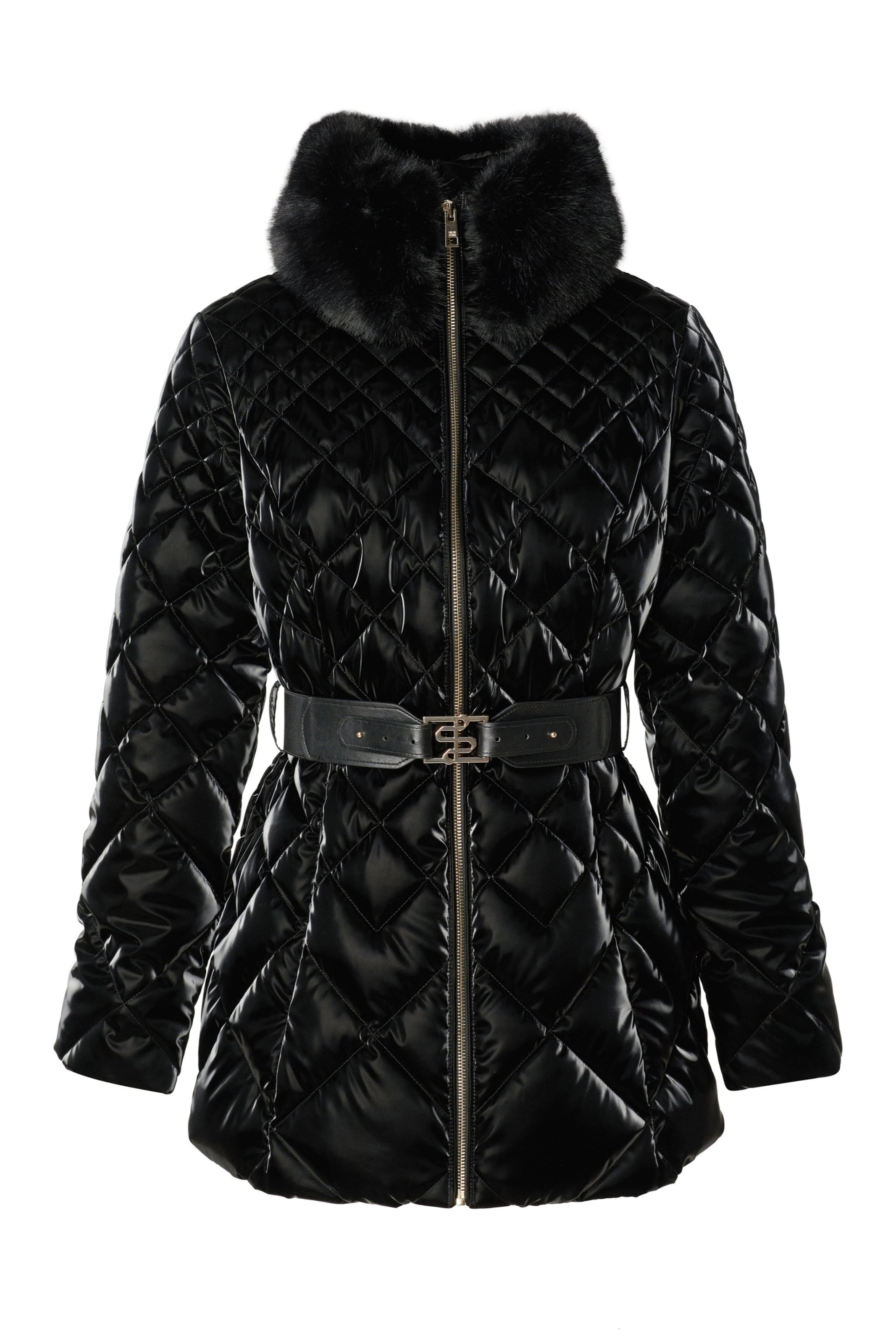 Salsa Jeans Winterjacke in Schwarz: Vorderseite