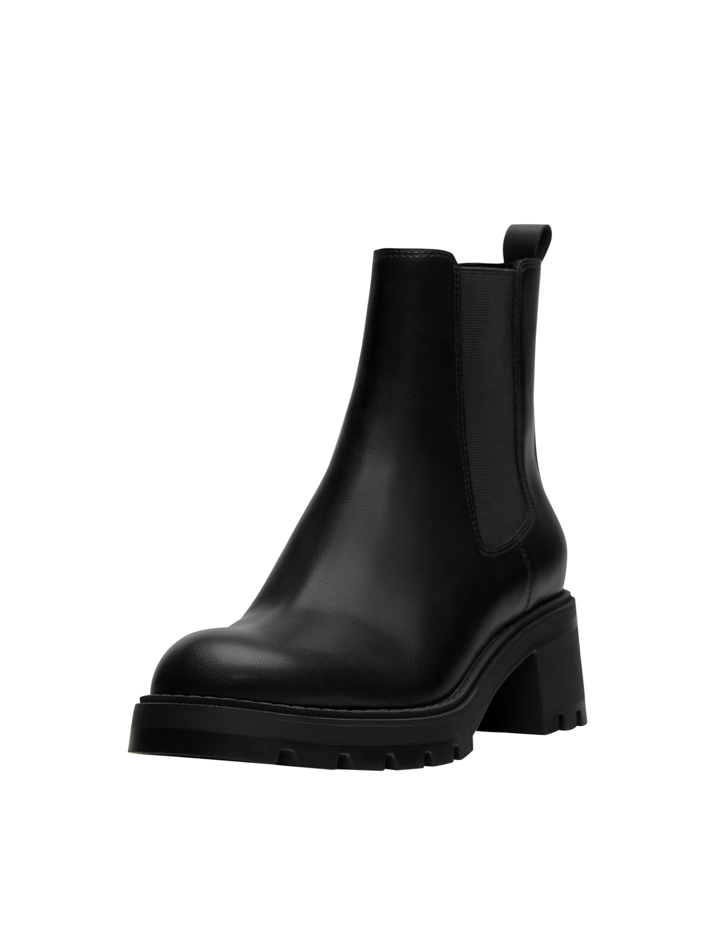 Pull&Bear Chelsea čižmy - Čierna: predná strana