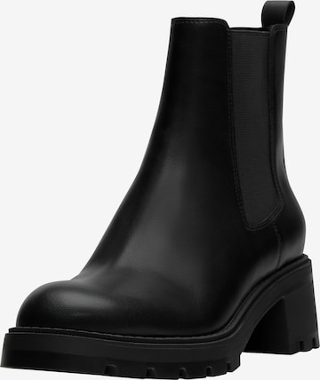 Pull&Bear Chelsea-bootsi värissä musta: etupuoli