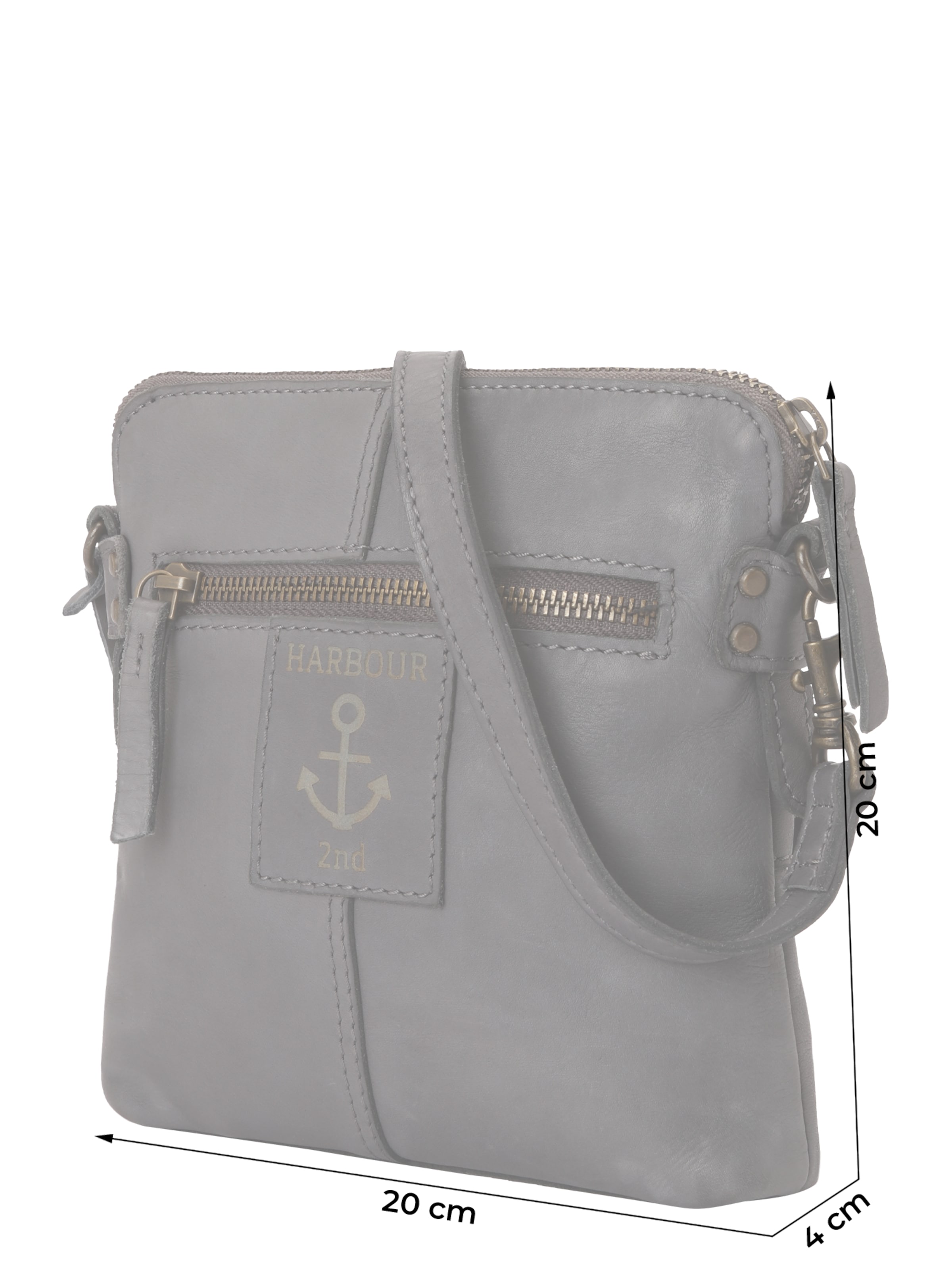 Harbour 2nd Taška přes rameno 'Anchor Love Taliza' – šedá