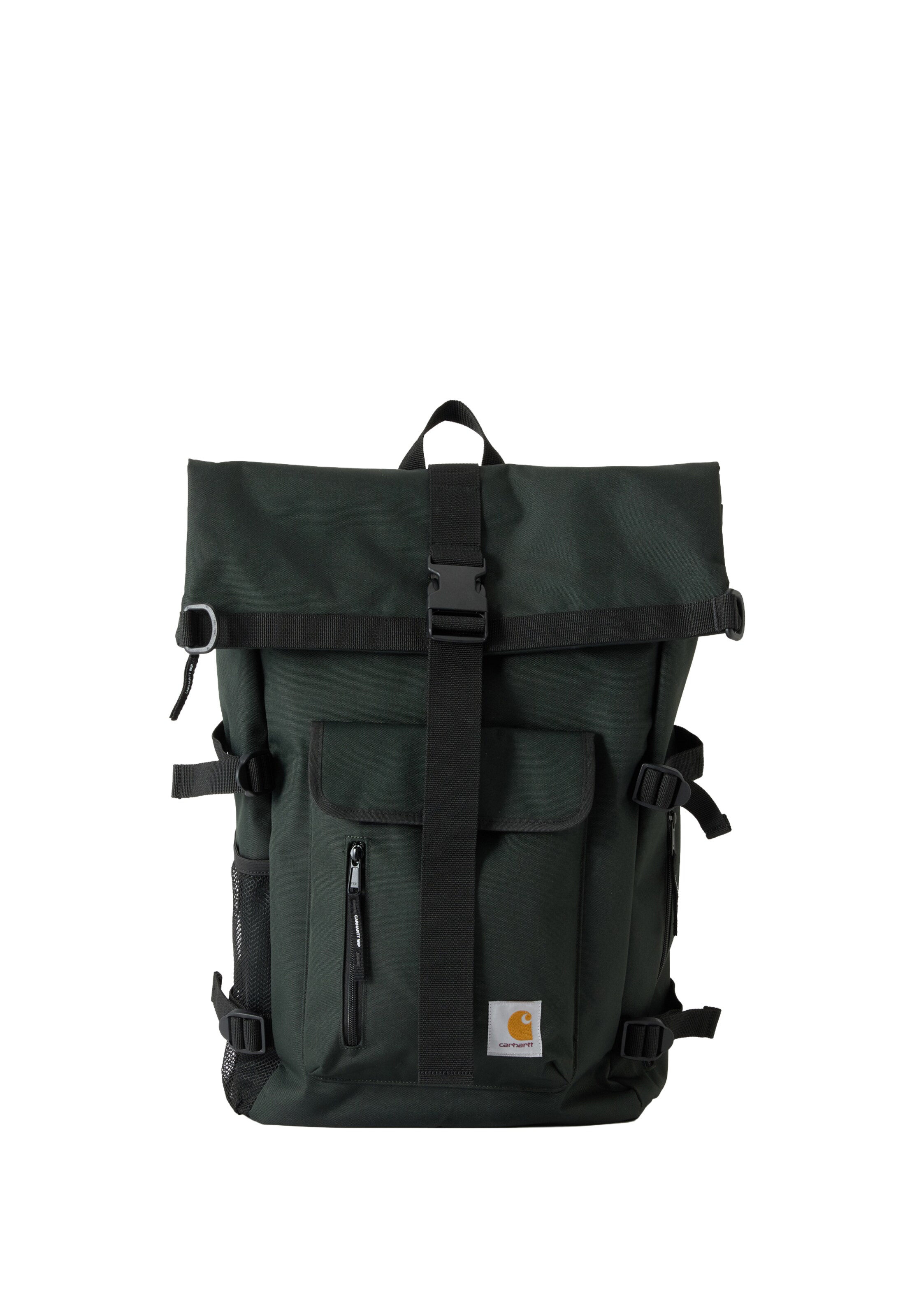 Carhartt WIP Rugzak 'Philis' in Zwart: voorkant