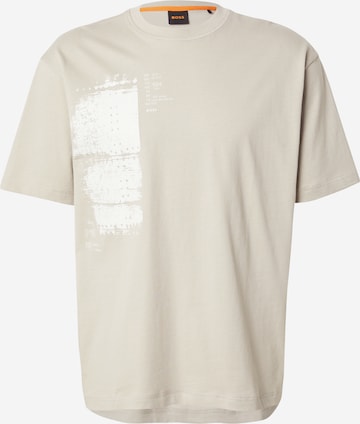 BOSS - Camiseta 'Wagon' en beige: frente