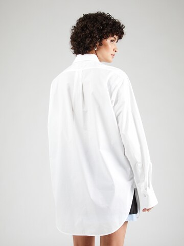 Chemisier 'Berry_Saturday' BOSS en blanc