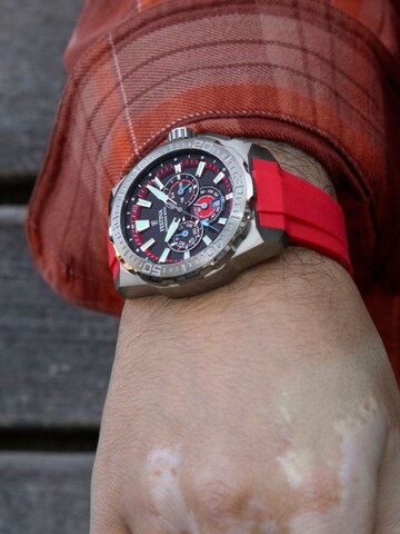 Montre à affichage analogique 'Chrono Bike' FESTINA en rouge