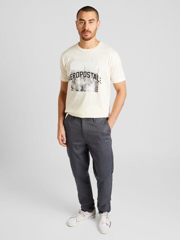 AÉROPOSTALE Shirt 'NY CITY' in Beige