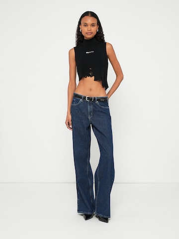 Wide Leg Jean KARL LAGERFELD JEANS en bleu