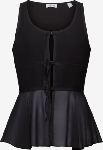 ESPRIT Blouse in Black: front