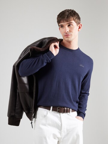 GUESS Trui 'FERDINAND' in Blauw: voorkant