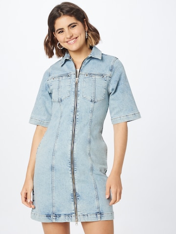 SELECTED FEMME Shirt dress 'KYLA' in Blue: front