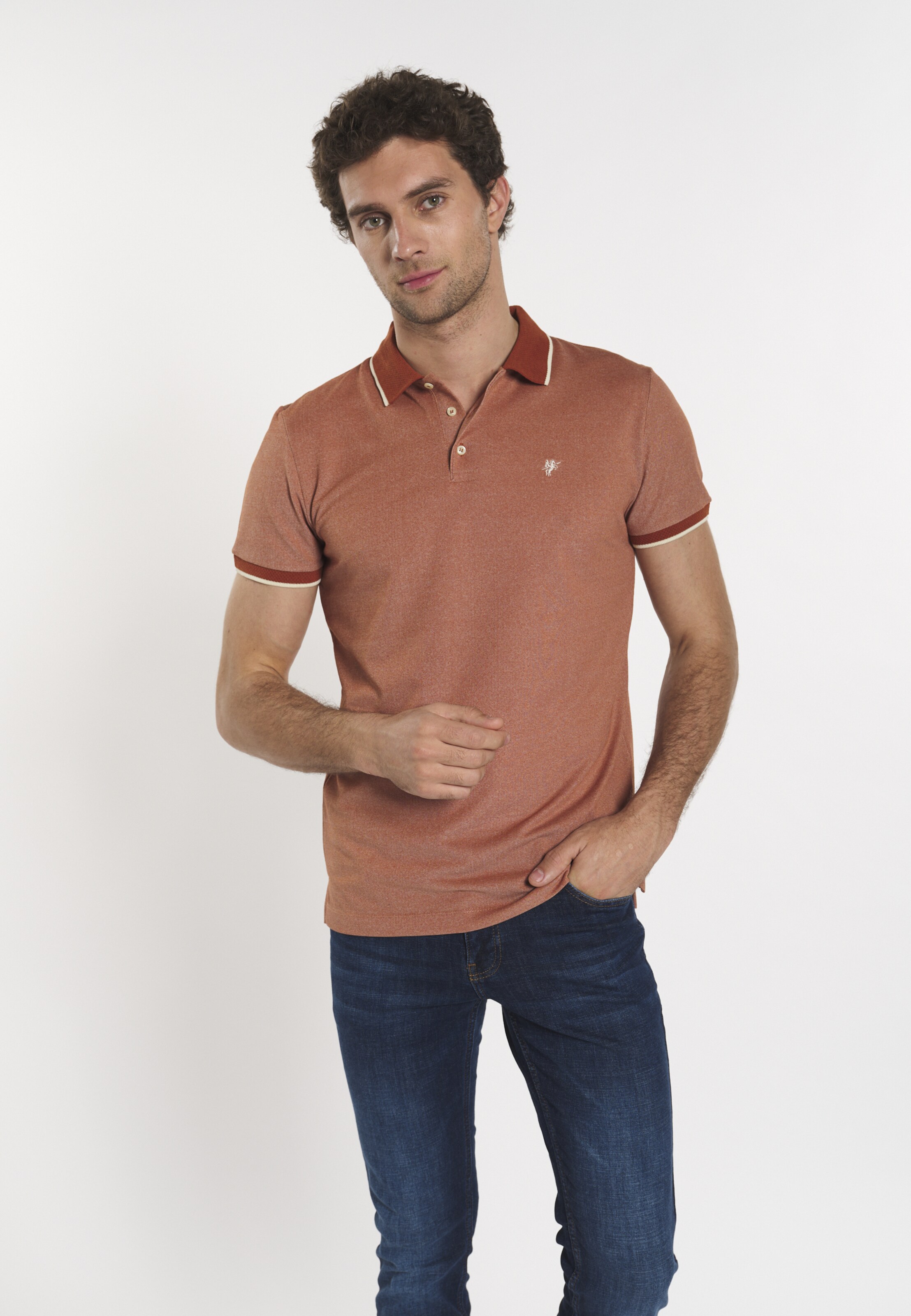 Denim culture polo deals