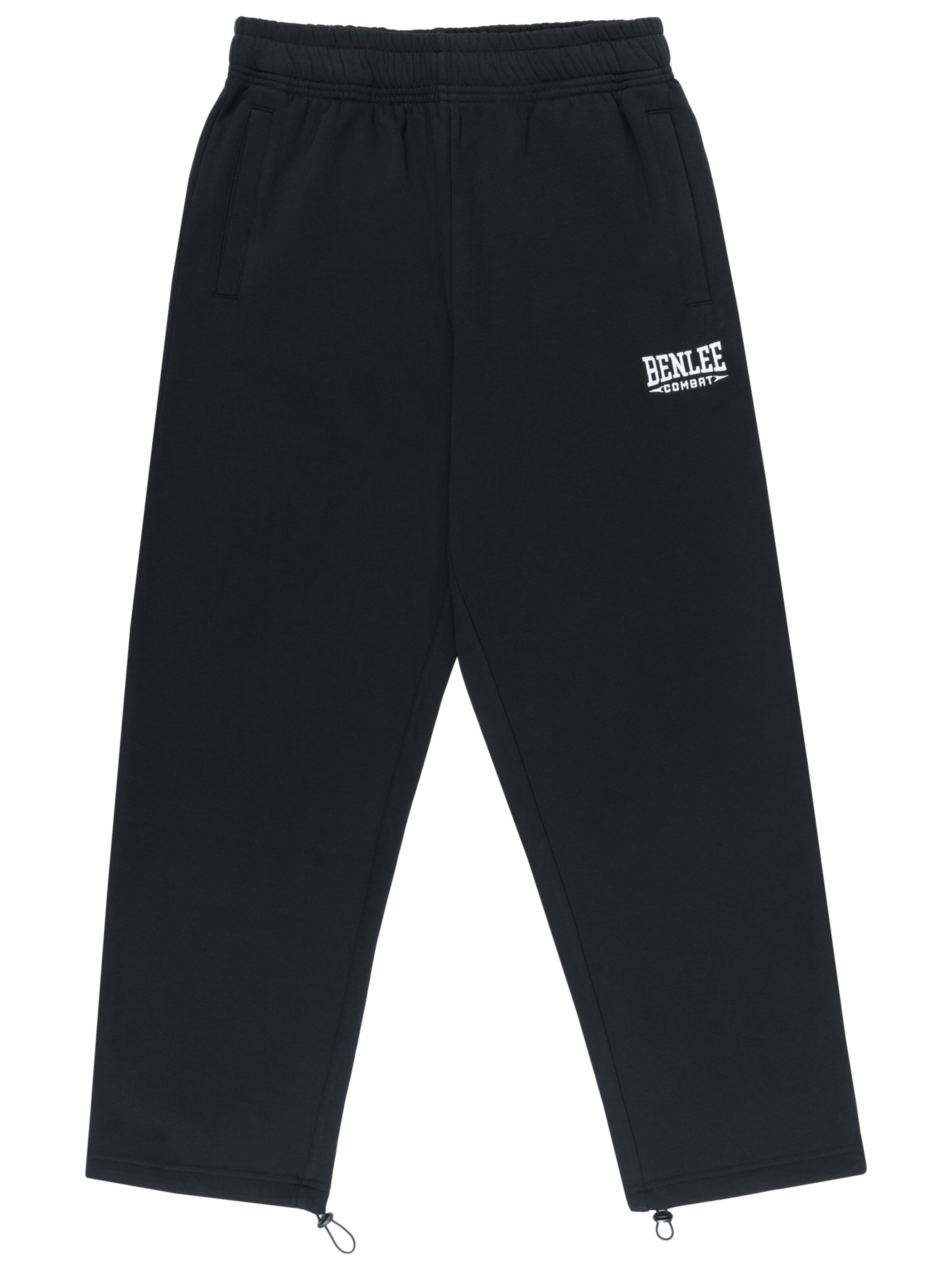 Baggy Pantaloni sportivi 'Lynbrook' di Benlee in nero: frontale