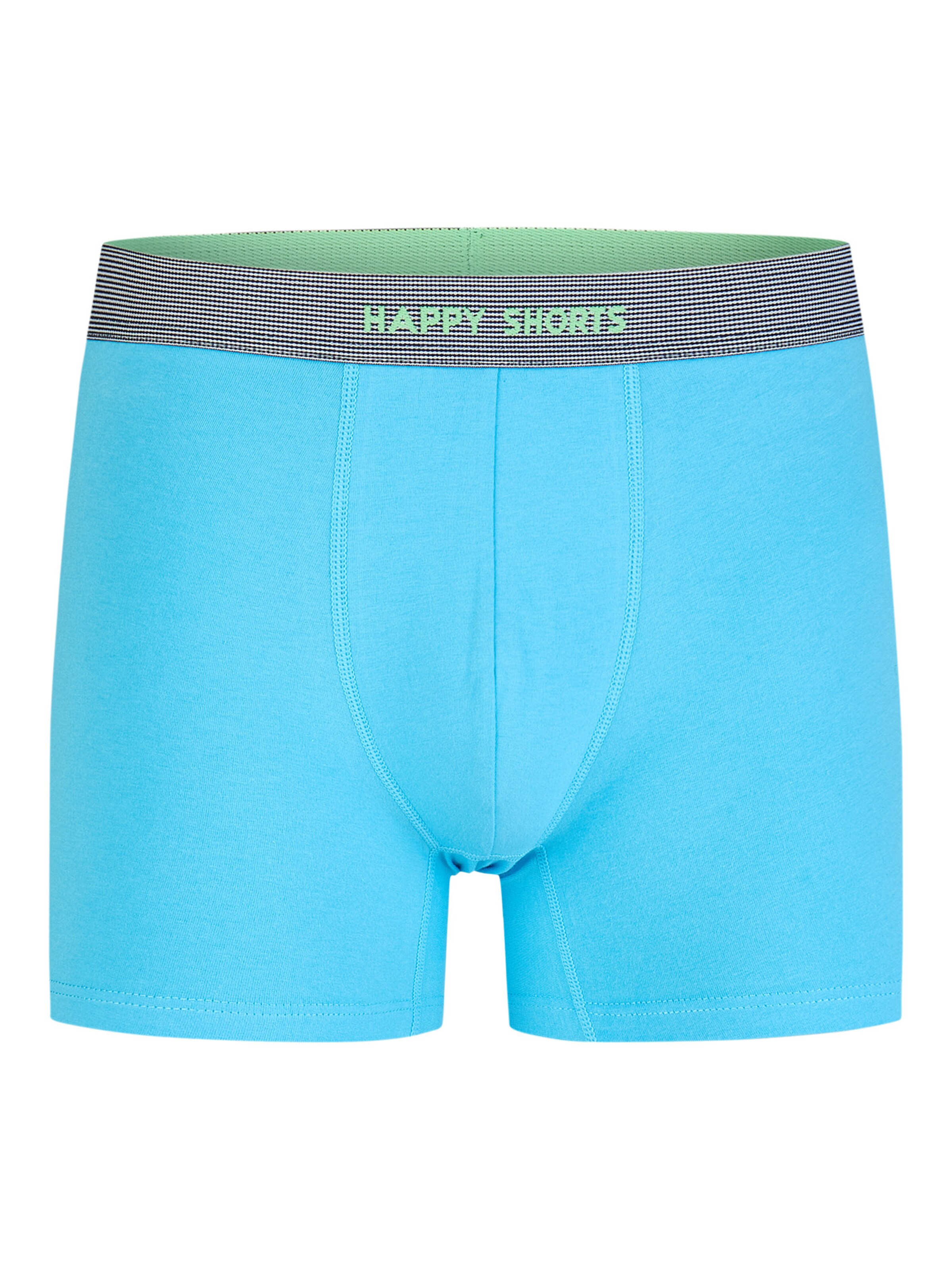 Boxers ' Jersey ' Happy Shorts en bleu