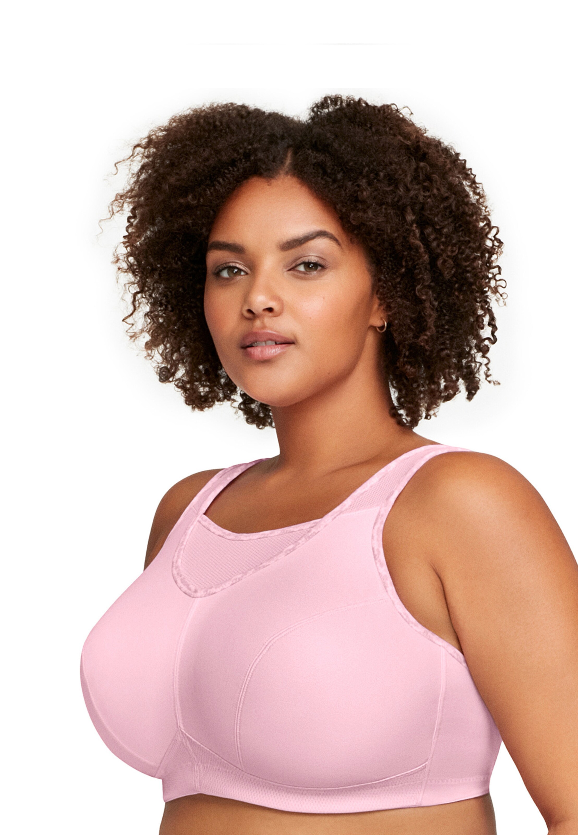 GLAMORISE High Support Bra in Pink