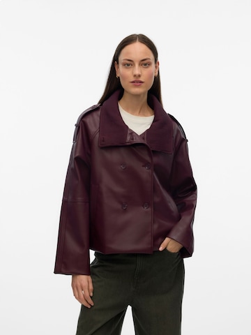 Veste d’hiver VERO MODA en rouge : devant
