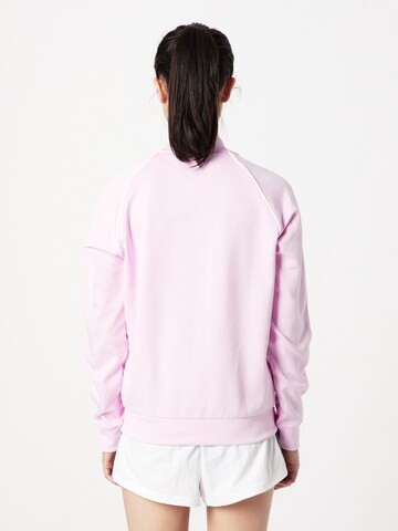 ADIDAS ORIGINALS Zip-Up Hoodie 'Adicolor Classics Sst' in Pink