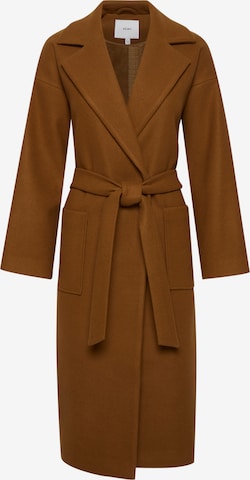 ICHI Between-Seasons Coat 'JANNET' in Brown