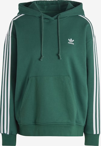 Bluză de molton 'Adicolor Classics ' de la ADIDAS ORIGINALS pe verde: față