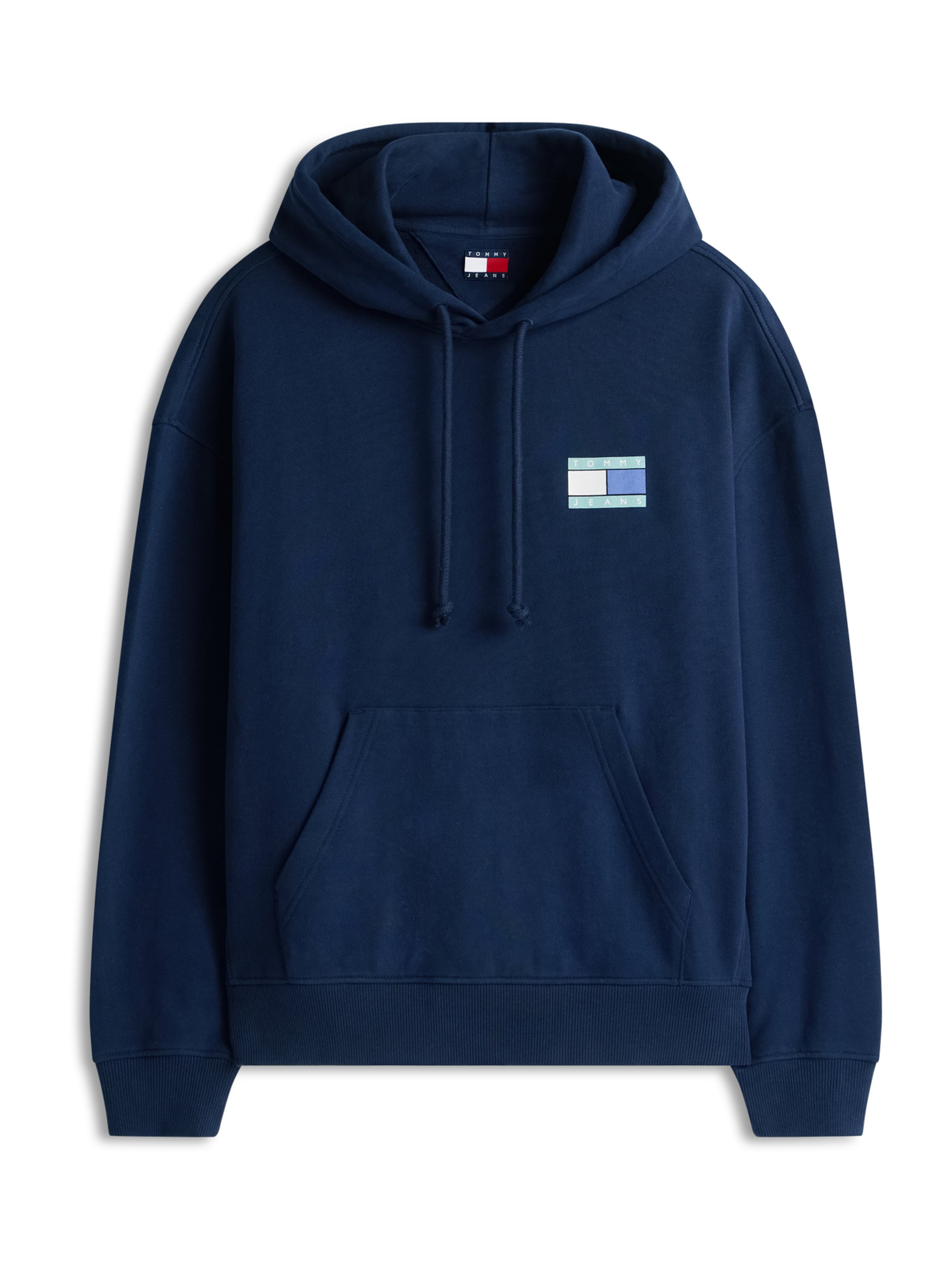 Tommy Jeans Sweat-shirt en bleu marine / menthe / blanc, Vue avec produit
