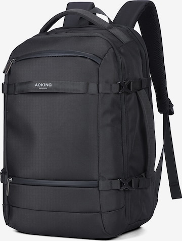 Aoking Backpack in Black: front