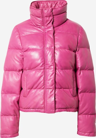 FREAKY NATION Between-Season Jacket 'In the Sky' in Pink: front