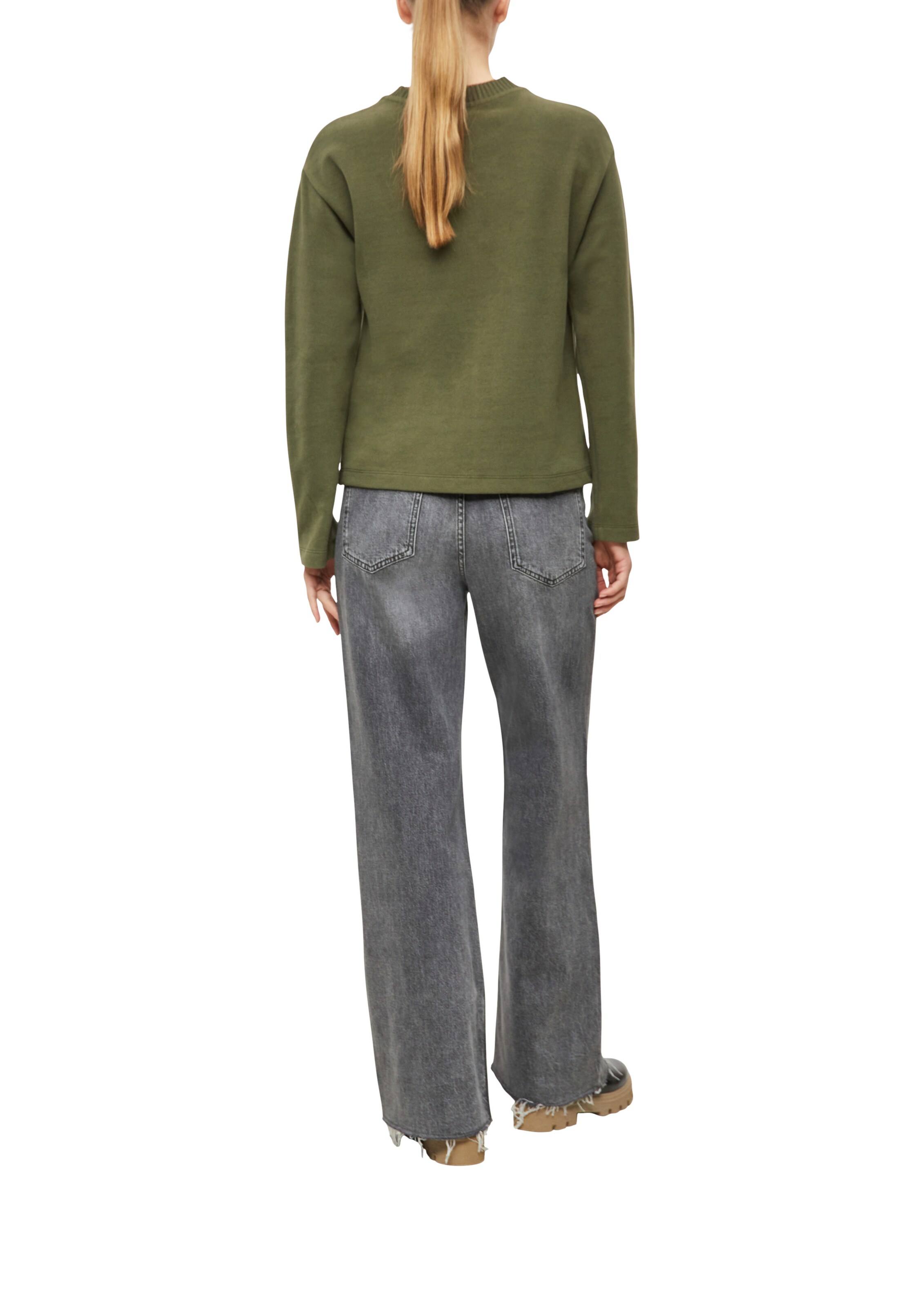 s.Oliver Sweatshirt in Green