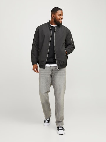 Jack & Jones Plus Sweatshirt i sort