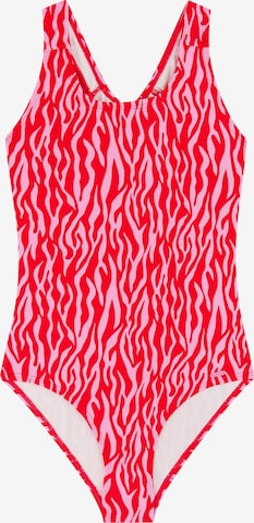 PROTEST Sportbademode 'PRTEmmy JR' in Rot: Vorderseite