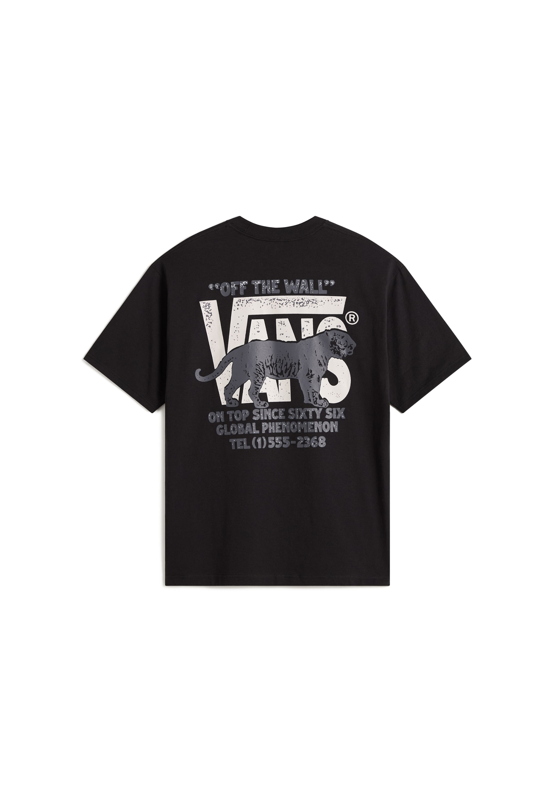 VANS Shirt 'Awaken Tiger' in Black