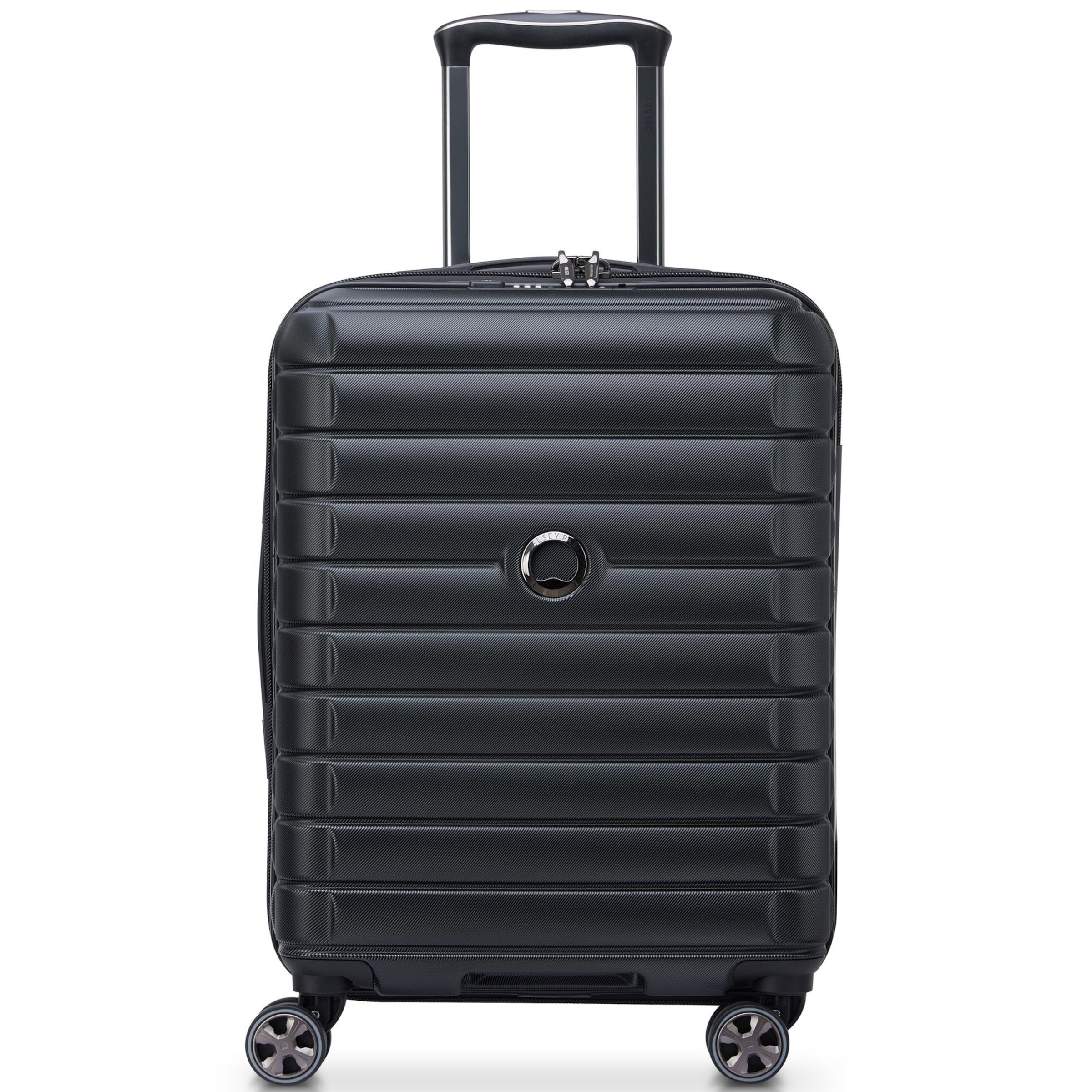 Delsey Paris Trolley in Schwarz: Vorderseite
