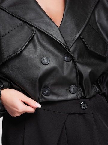 Ombre Between-season jacket in Black